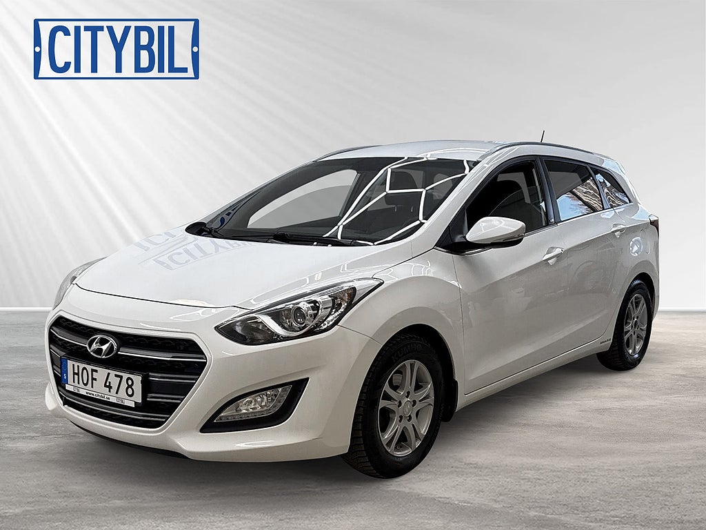 Hyundai i30 Kombi 1.6 CRDi Aut Premium Drag+Motorvärmare