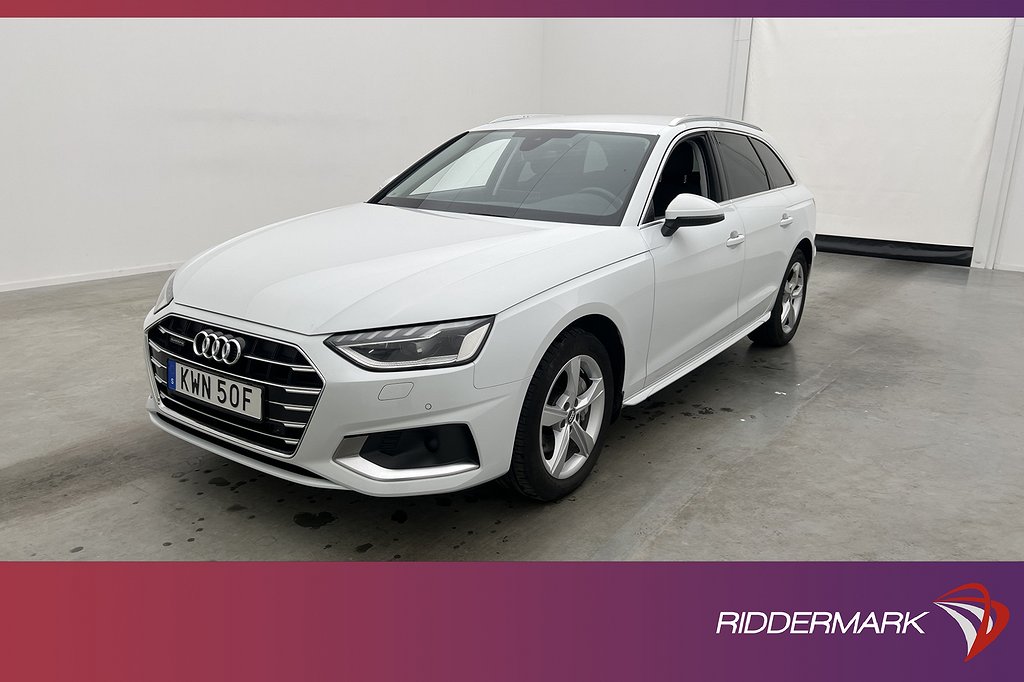 Audi A4 40 TDI Q 190hk Proline Värmare Matrix Navi Dragkrok