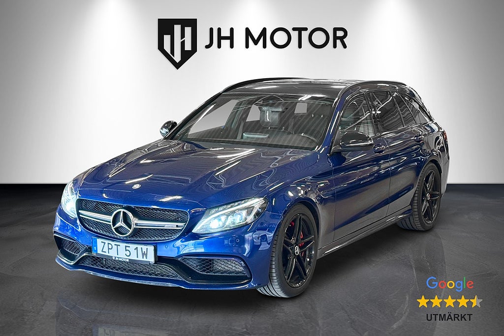 Mercedes-Benz C 63 S T AMG 510hk Perfomance BURMESTER/Kolfiber