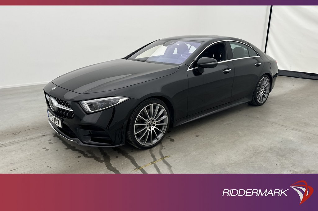 Mercedes-Benz CLS 450 4M AMG Plus Taklucka P-Värm Luft Burm