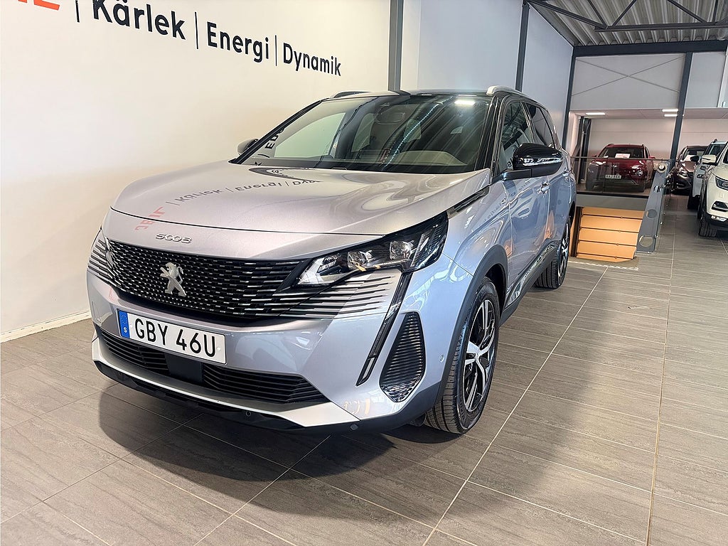 Bild på Peugeot 5008 GT 1.2 PT 130hk Aut - 7-SITS, B-KAMERA, CARPLAY