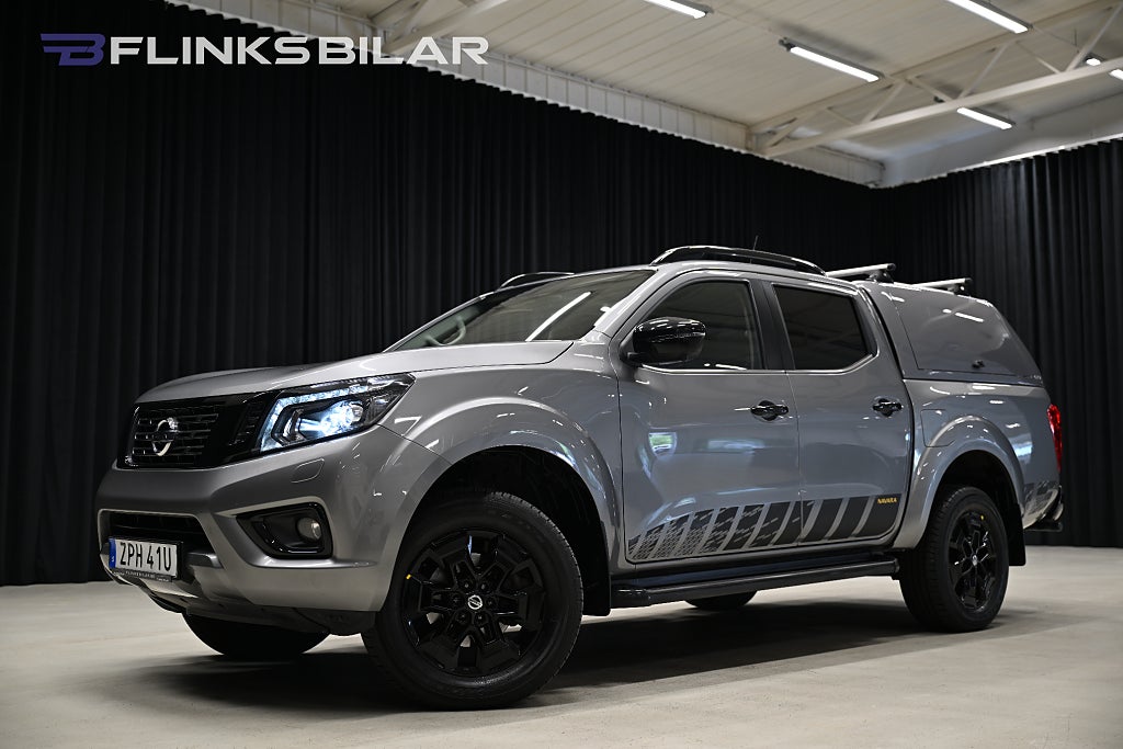 Nissan Navara 190HK Automat|N-Guard|Kåpa|Drag|Värmare|Leasbar|SeUtr!