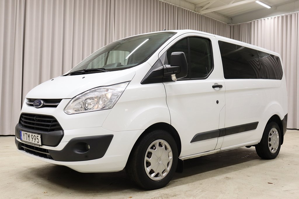 Ford Transit Custom TDCi 130HK Kombi Automat 9-Sits Värmare