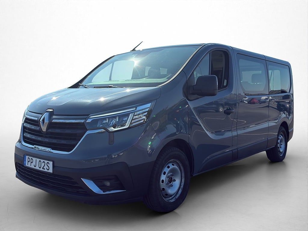 Renault Trafic Kombi Lång 170hk 9-Sits Kamera LED Drag Moms