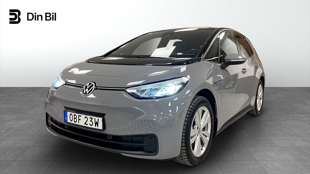 Volkswagen ID.3 PRO 58 kWh | V-HJUL |