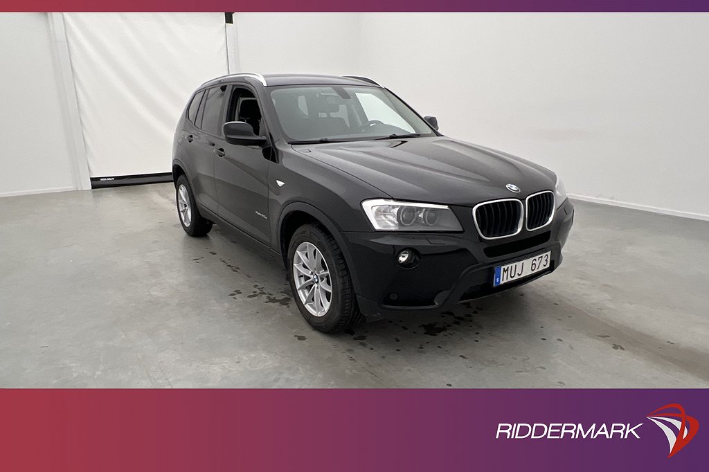 BMW X3 xDrive20d 184hk Sensorer Farthållare 0,56l/mil