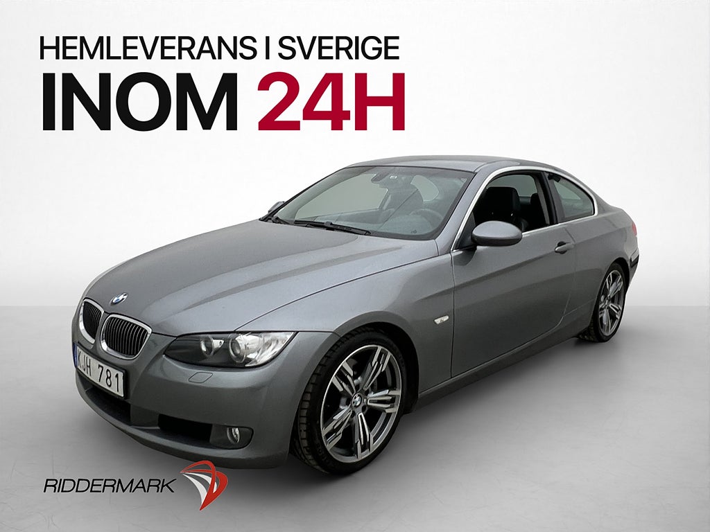 BMW 325 i 218hk Coupé Comfort Elstolar Farthållare Skinn