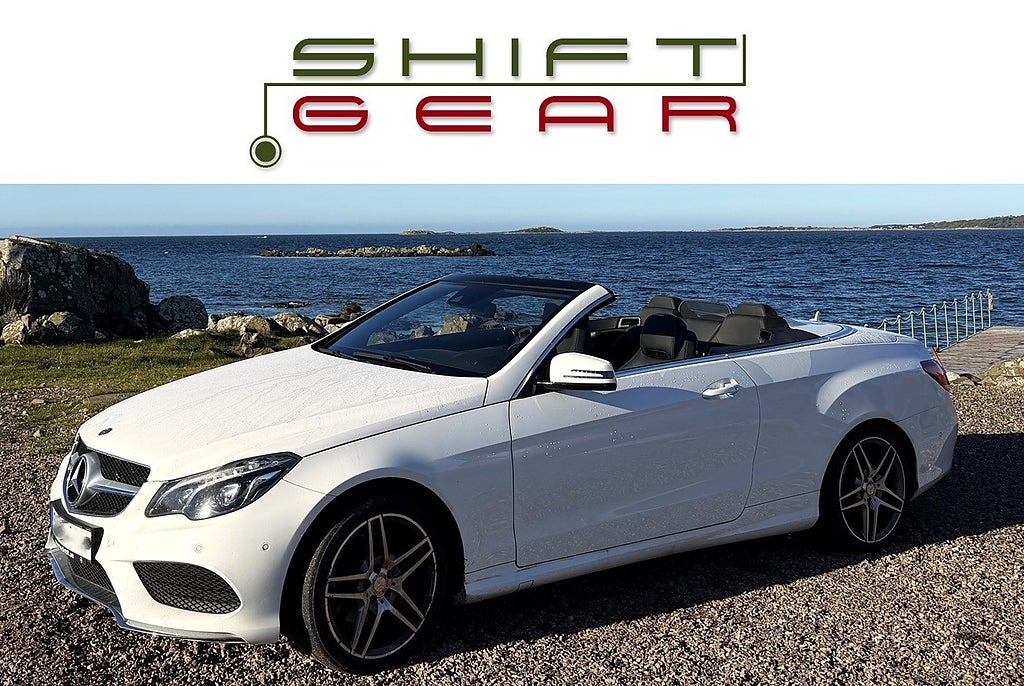 Mercedes-Benz E 200 AMG Sport Cabriolet Svensksåld Fullserv
