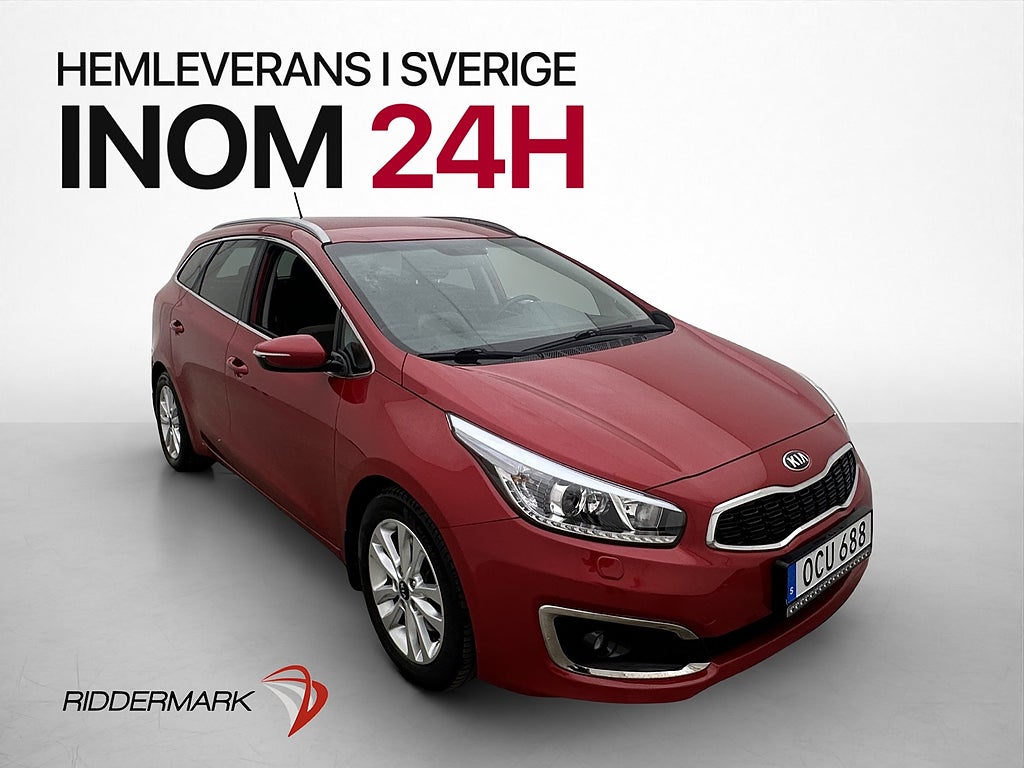 Kia Ceed SW 1.6 GDI 135hk Backkamera Navi  Rattvärme