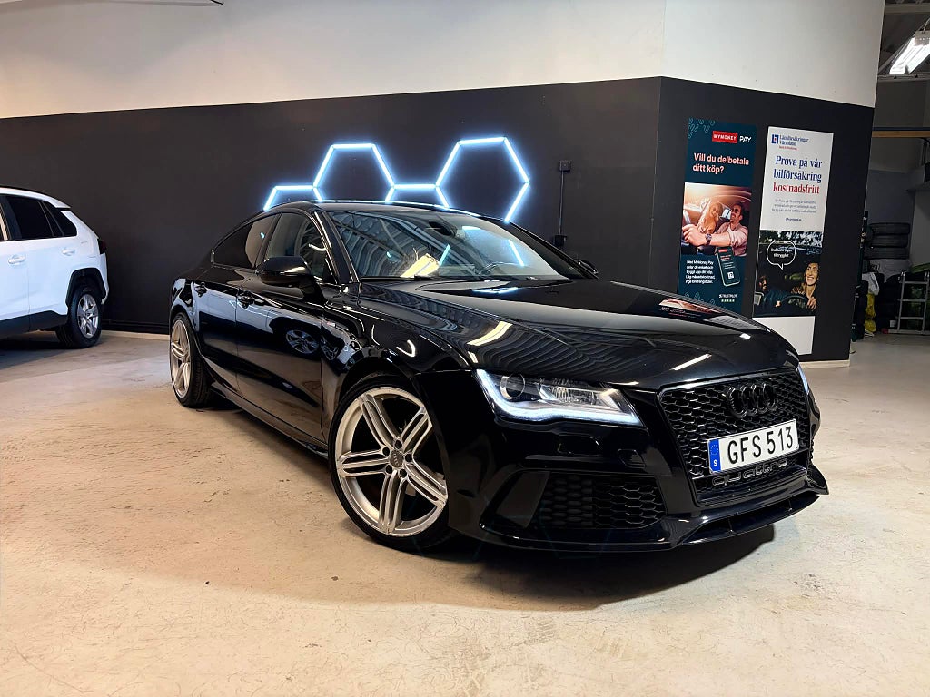 Audi A7 Sportback 3.0 TDI V6 quattro S Tronic S Line RS7 FRONT 