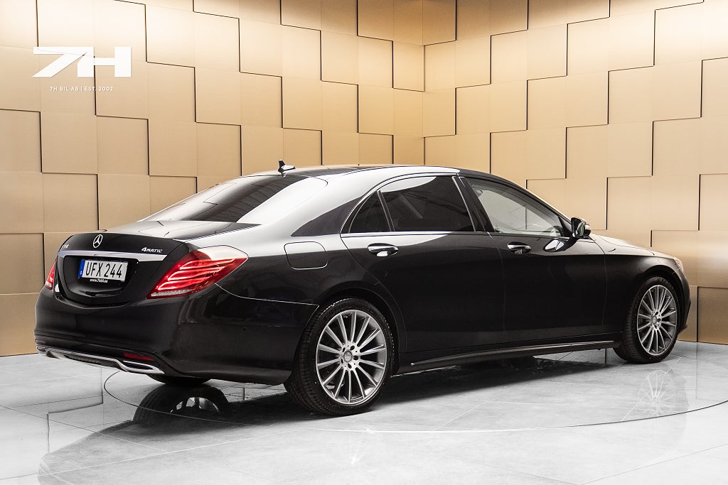 Mercedes-Benz S 350 d Lång 4M AMG / 360 / Burmester® / Sv.Såld