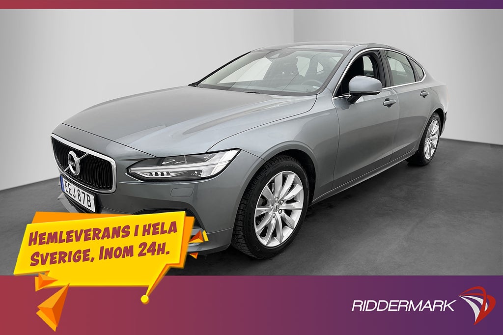 Volvo S90 T4 Momentum VOC Värm Kamera Navi Halvskinn