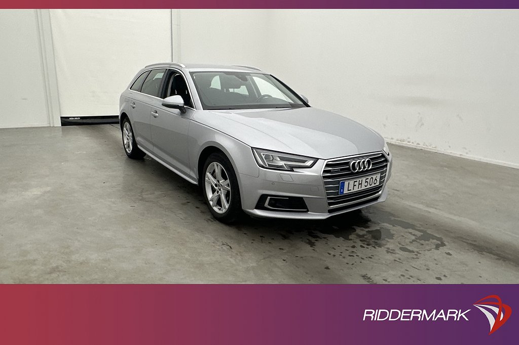 Audi A4 2.0 TDI 190hk Quattro D-värm Drag Adaptiv-Farth