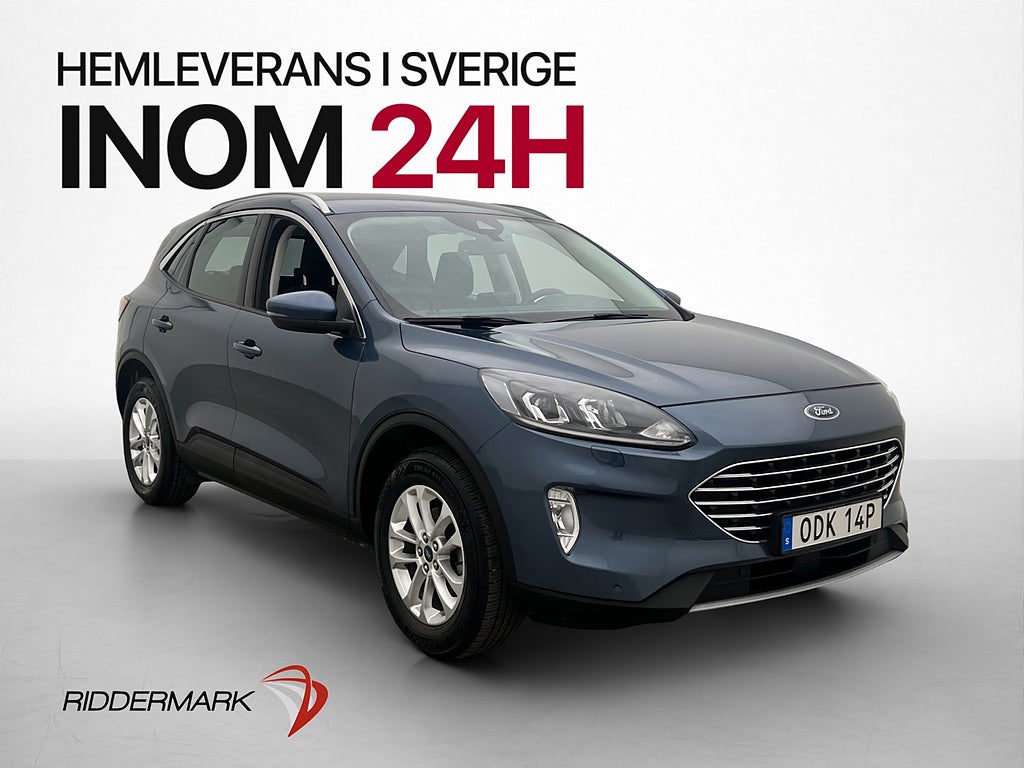 Ford Kuga Plug in Hybrid Rattvärme Navi 0,12l/mil Cockpit