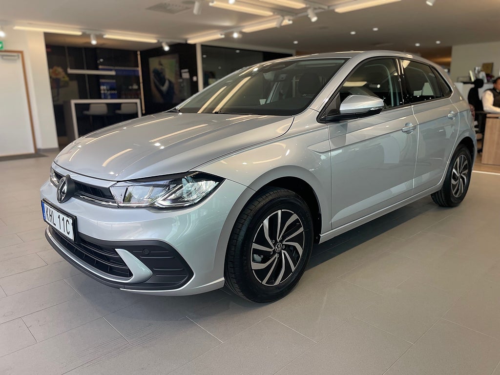 Volkswagen Polo Polo Life SWE edition DSG  leasing 1089kr/mån OMG LEV