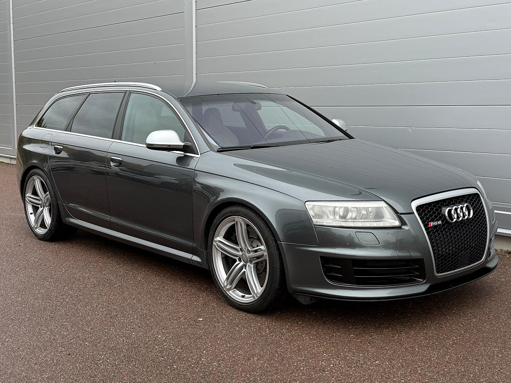 AUDI RS6 AVANT 5.0 V10 BITURBO 579ch QUATTRO - BOSE - CUIR - FREINS CARBONE - ACC - SIÈGES CHAUFFANTS AVANT/ARRIÈRE