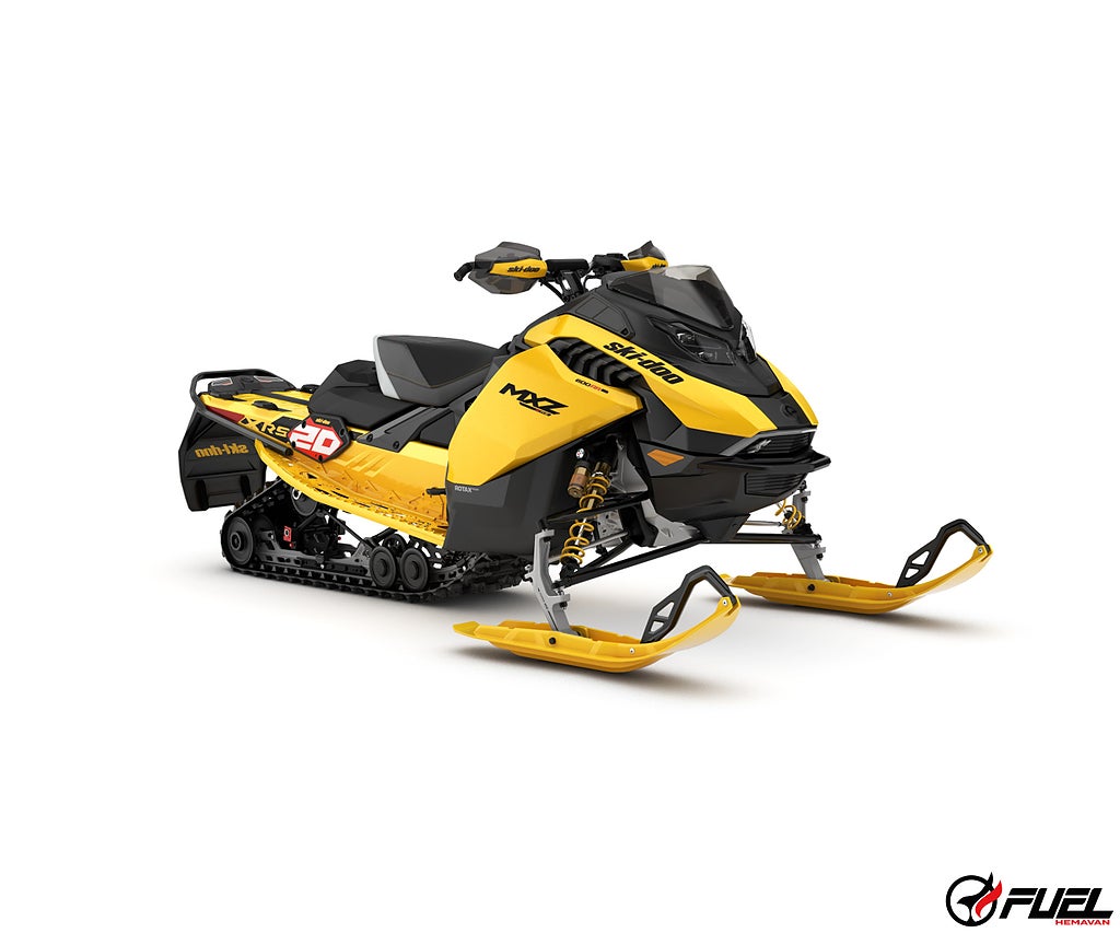 Ski-Doo MXZ X-RS with Competition Pkg 600RR E-TEC 137in 3500mm 1.6in 41mm Co