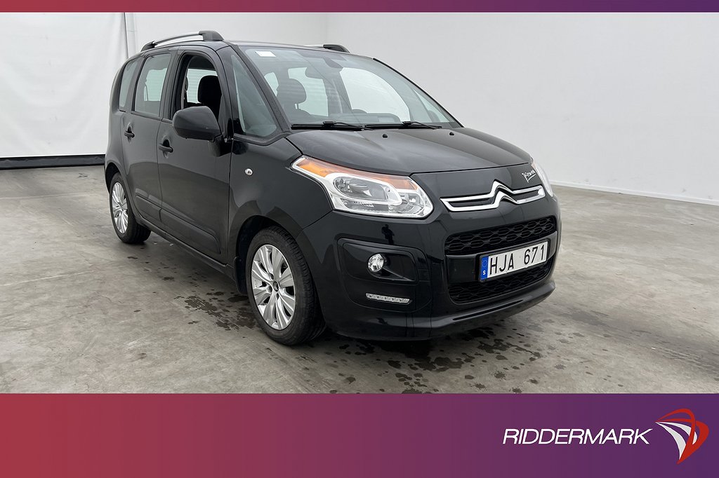 Citroën C3 Picasso VTi 95hk Två-Brukare Sensorer 0,61l/mil