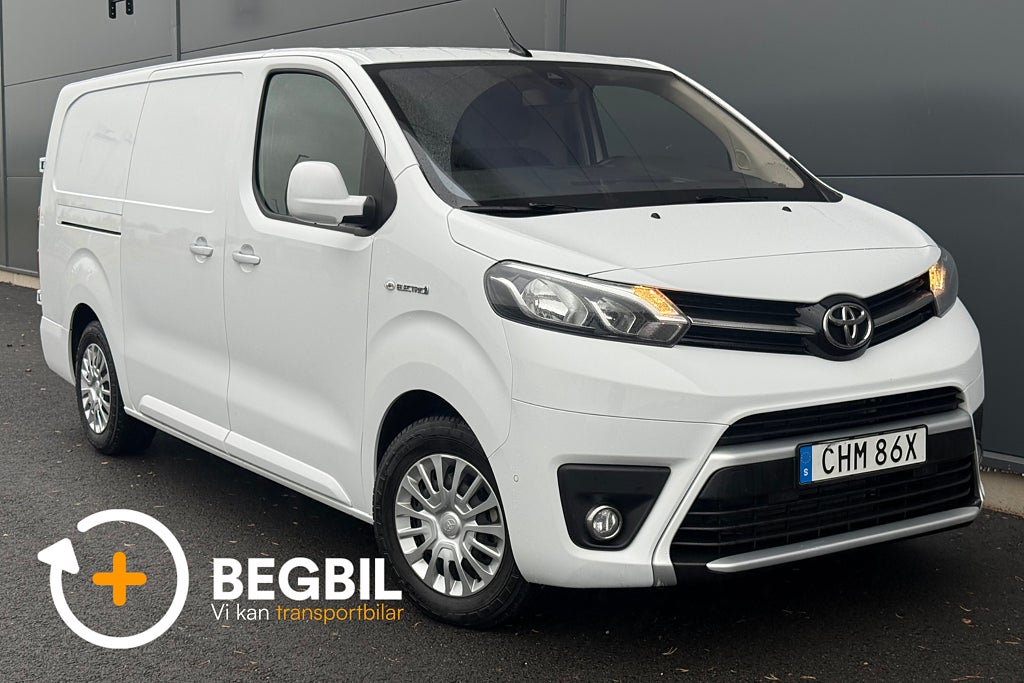Toyota Proace Electric L3 Lång| Leasbar |  2x sidodörr I Dragkrok