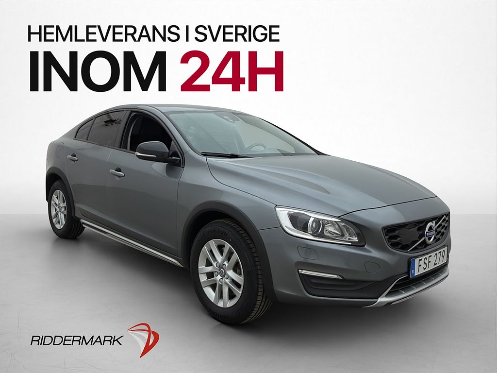 Volvo S60 Cross Country Classic D4 AWD 190hk VOC Värm Drag