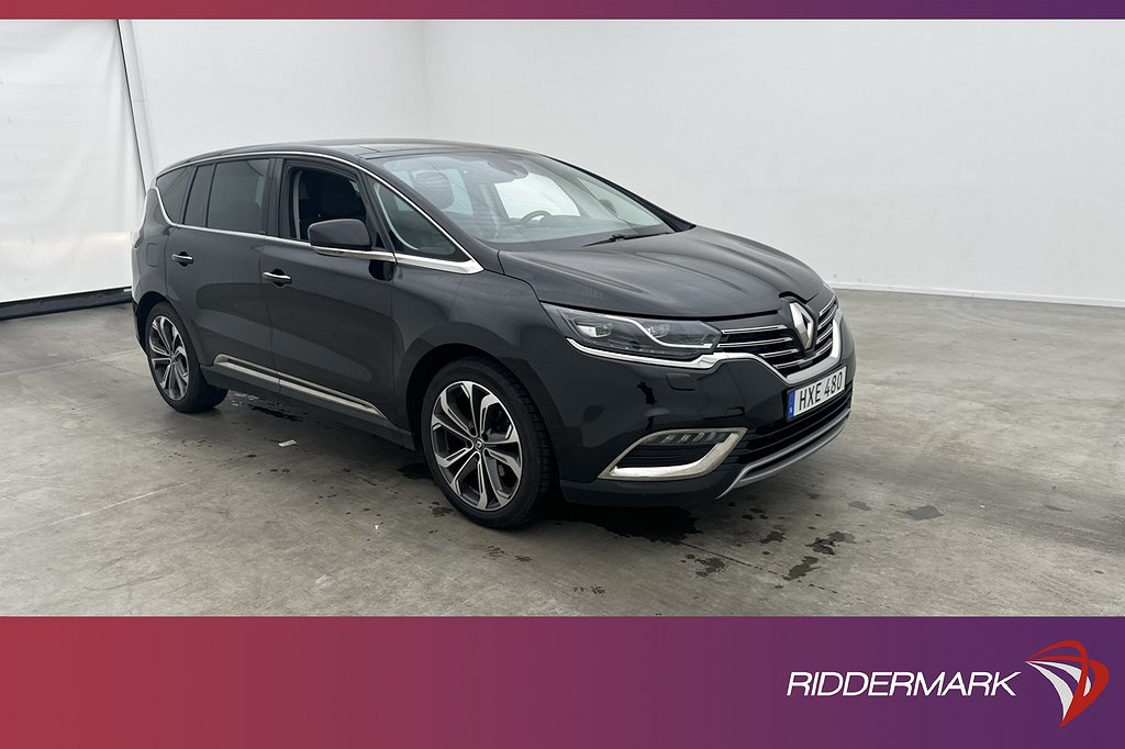 Renault Espace dCi 160hk Energy 7-Sit Pano Kamera Skinn Drag