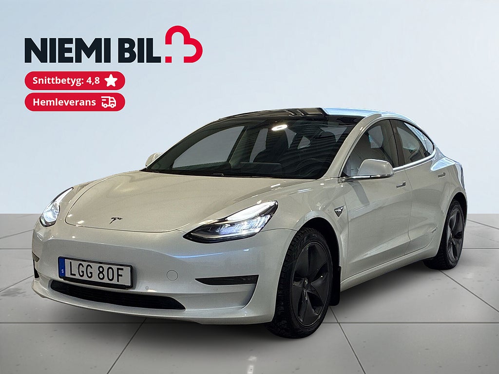 Tesla Model 3 Long Range AWD Kamera Cockpit Pano Skinn Navi Psens S&V