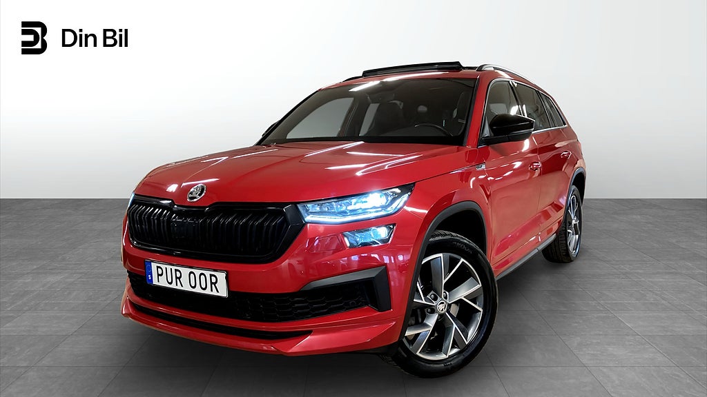 Skoda Kodiaq Sportline TDI200 DSG 4x4 7-sits/P-värmare/Drag