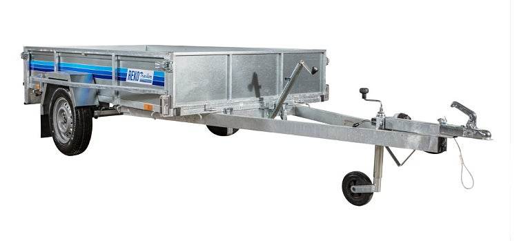 Rekotrailer FE4127 Obromsad 750 kg Flaktrailer - 283x135 cm 