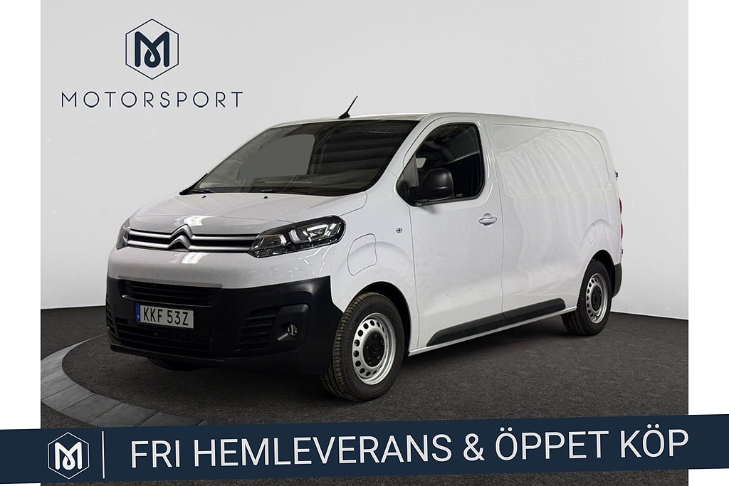 Citroën E-JUMPY Business Premium L2 75kW Navi B-kamera Inklätt Skåp NY