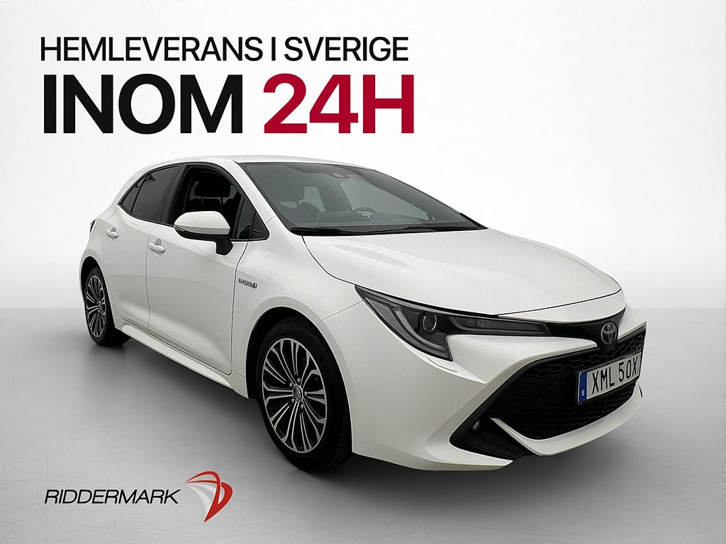 Toyota Corolla Hybrid 122hk Style Dragkrok Kamera Rattvärme