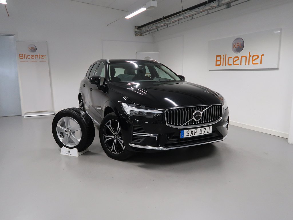 Volvo XC60 Recharge T6 AWD V-Däck ingår Google-Drag-Navi-Kamera-VoC-Värmare