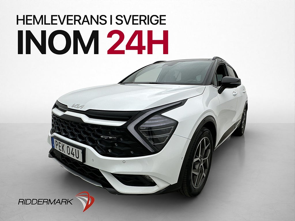 Kia Sportage PHEV 265hk GT-Line Panorama H/K 360° CarPlay