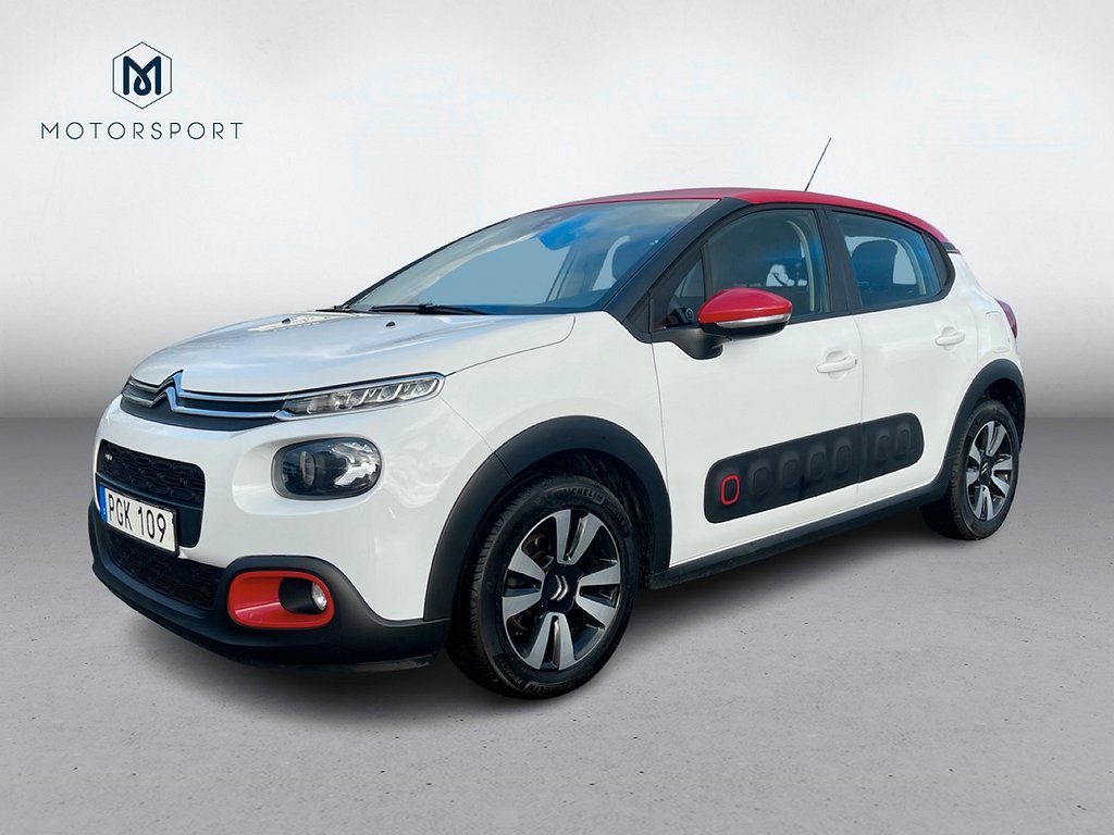 Citroën C3 1.2 VTi Feel P-Sensorer RÄNTEKAMPANJ TILL 12 DEC