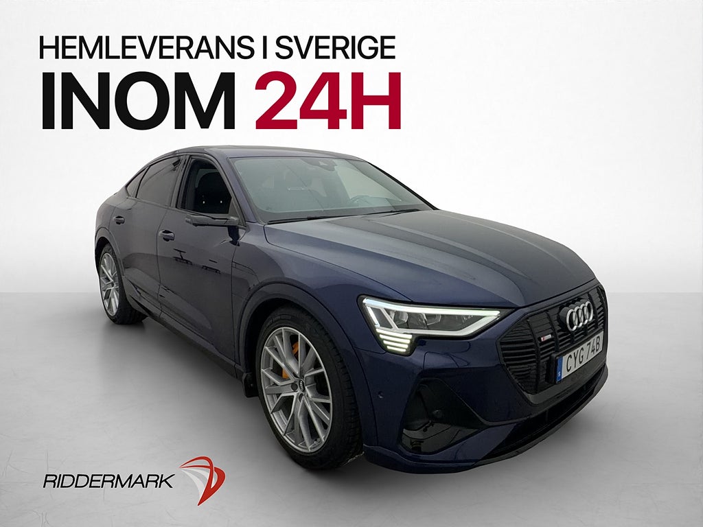 Audi E-Tron 50 Q S-Line Pano B&O 360° Navi Drag