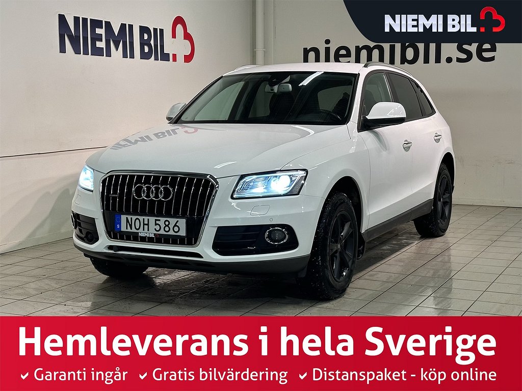 Audi Q5 2.0 TDI Quattro S Tronic Design Mvärm Psens S/V-hjul