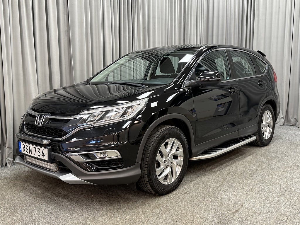 Honda CR-V 1.6 Diesel 160HK Elegance AWD Drag/Motorv/LED/Nyservad
