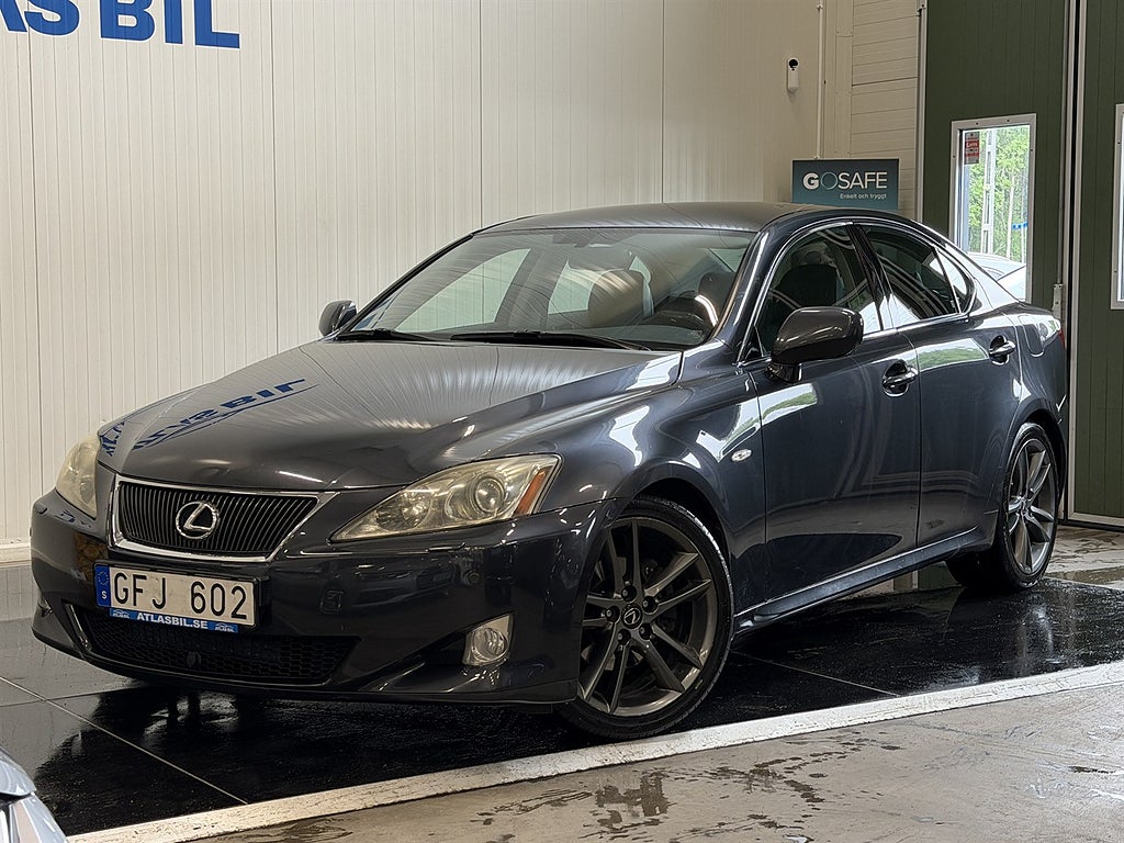 Lexus IS 250 2.5 V6 Auto 208hk|B-kam|V-stol|Se utrusting|