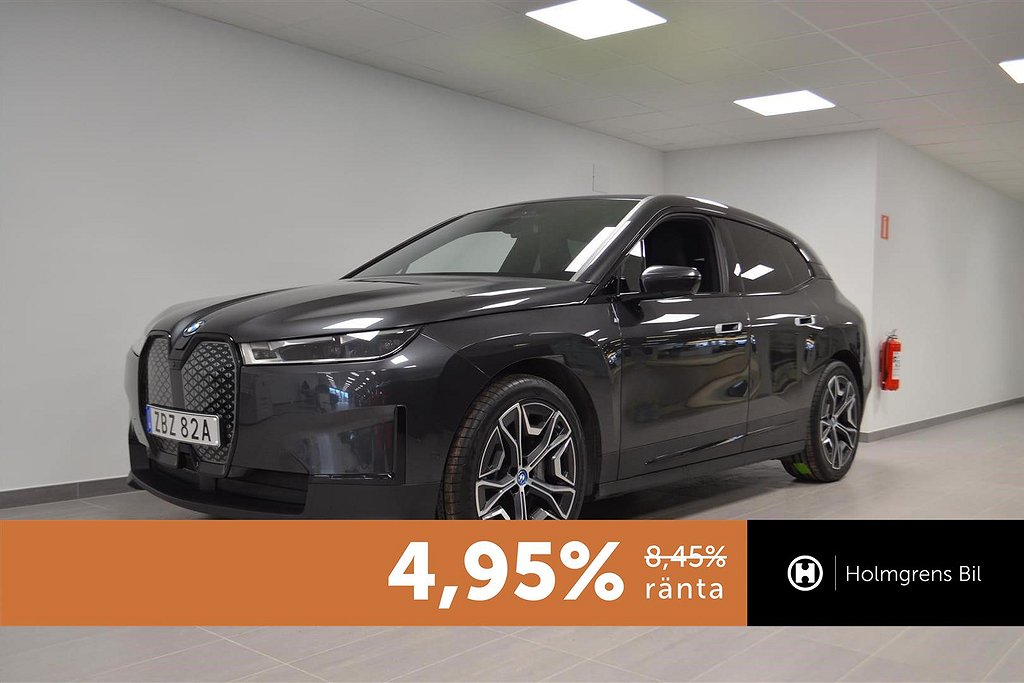 BMW iX xDrive40 Innovation Exclusive Comfort 22 hk Drag 4.95% 4,95% rän