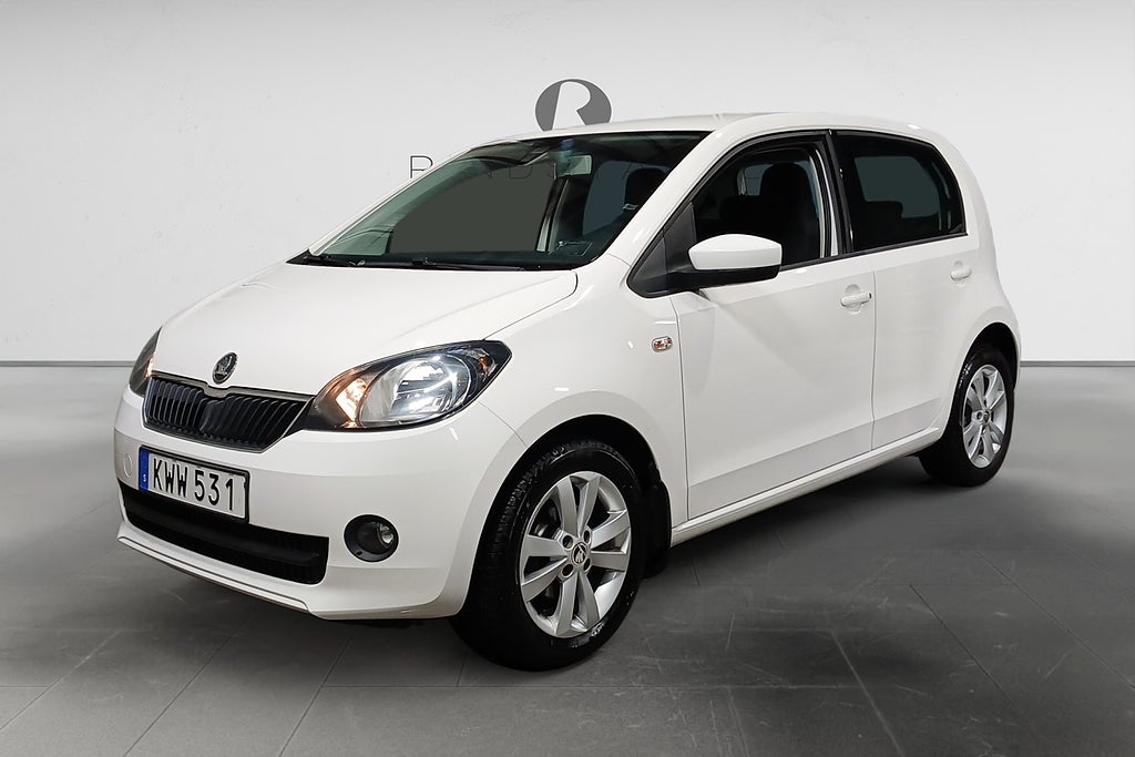 Skoda Citigo 1.0 MPI 60 HK ELEGANCE AUX 5D AC 0.39L/MIL 11400MIL 15"