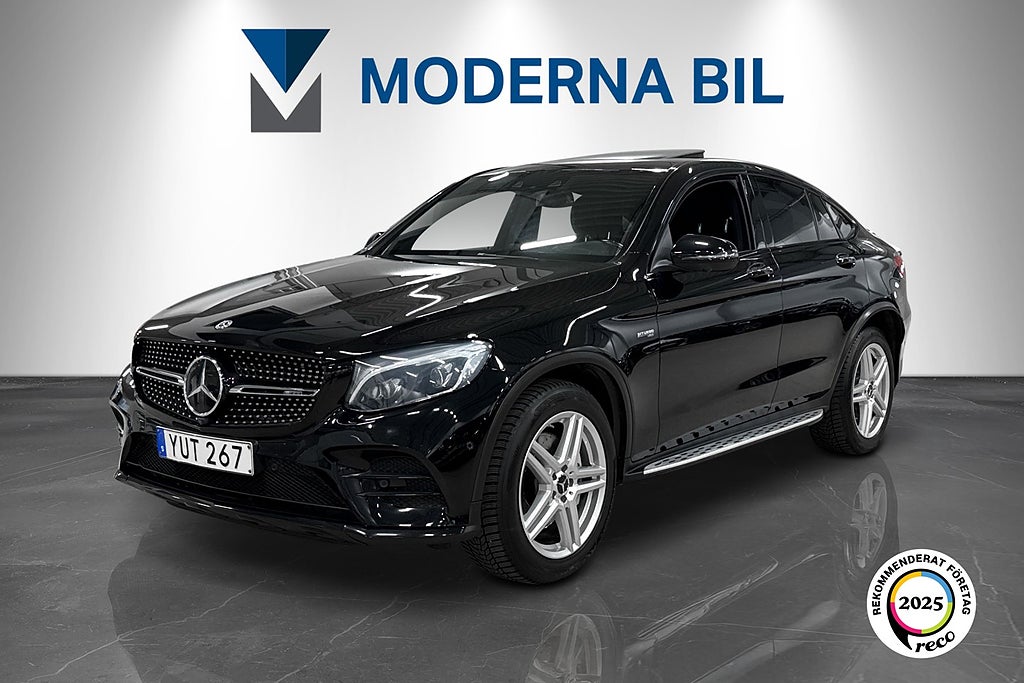 Mercedes-Benz AMG GLC 43 AMG Coupé 367hk 4MATIC Burm Drag Pano 360° Moms