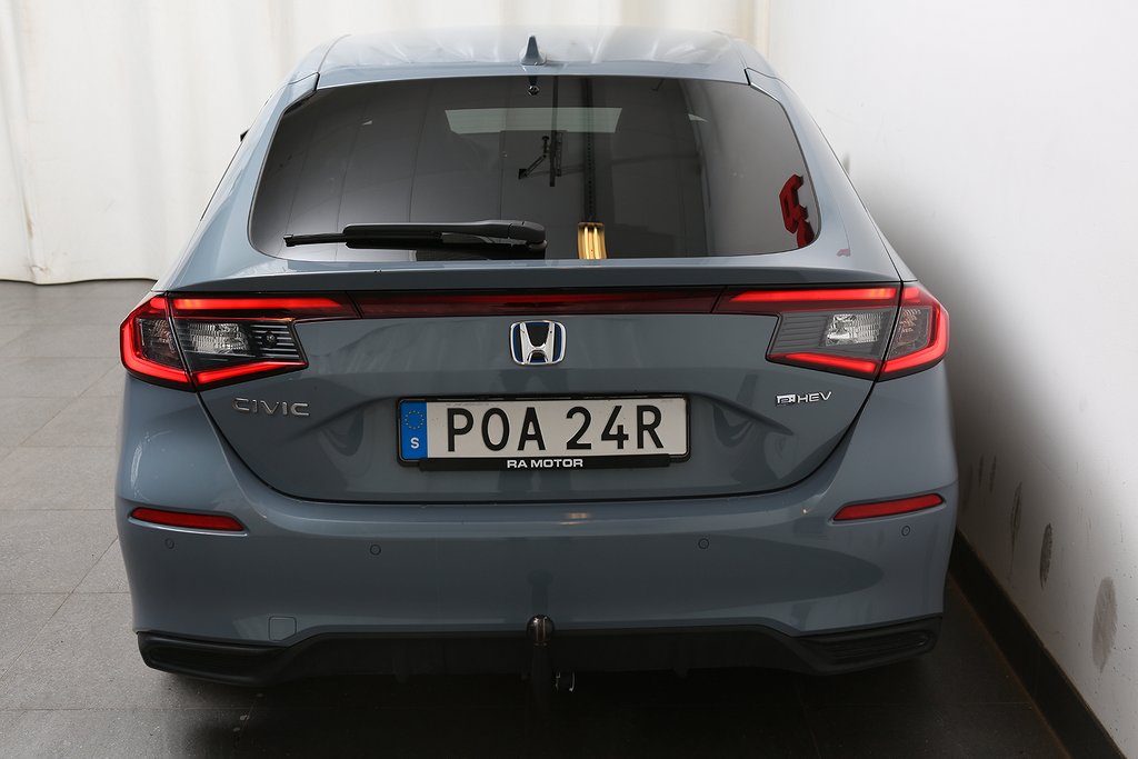 Honda Civic e:HEV e-CVT 184hk Sport Aut FULLHYBRID Dragkrok 2024