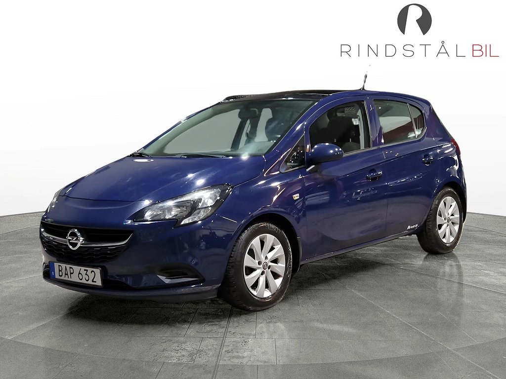 Opel Corsa 1.4 Enjoy 90 HK T-LUCKA RATTVÄRME NYSERV 4200 MIL