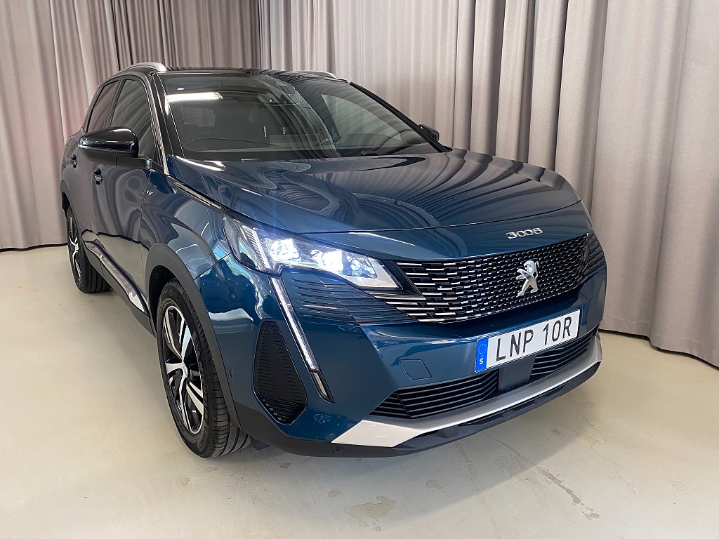 Peugeot 3008 GT 130hk Automat. Navi, CarPlay, 