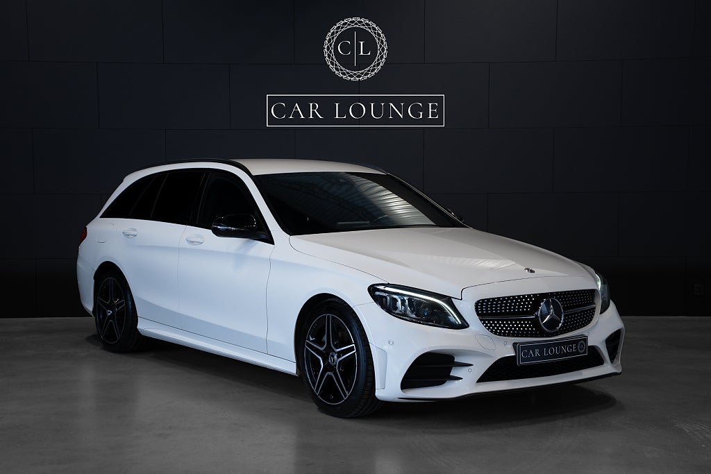 Mercedes-Benz C 220 d Kombi AMG \ Facelift \ Värmare \  Dragkrok \ 