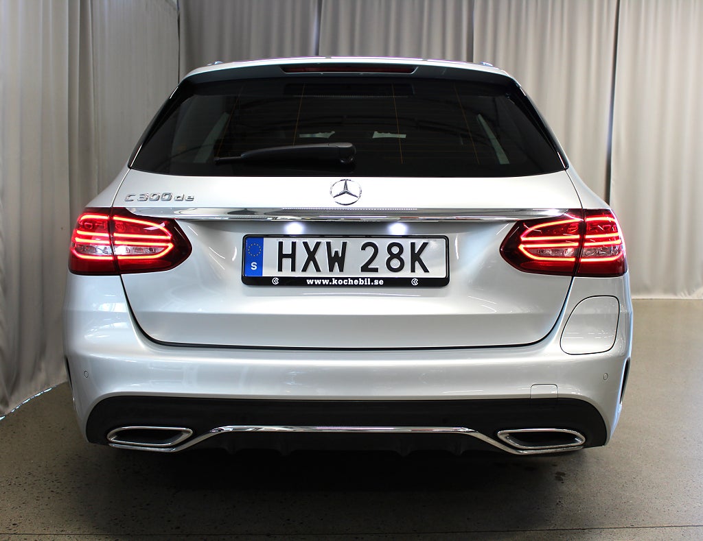 Mercedes-Benz C 300 de 9G-Tron AMG, Värmare, Burmester, 3,99% Ränta