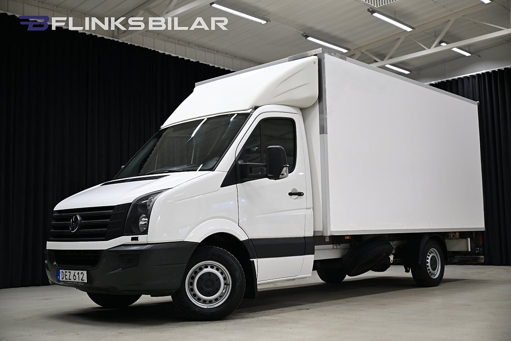 Volkswagen crafter TDI 163HK Volymskåp|BG-Lyft|Kambytt|Värmare|Leasbar