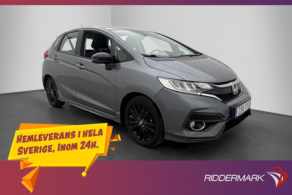 Honda Jazz 1.5 i-VTEC 131hk P-Sensorer Lane Assist Bluetooth