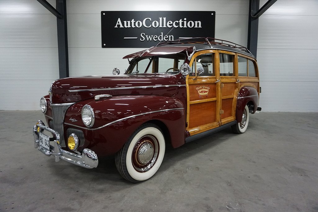 Ford Super Deluxe V8 Woody Station Wagon Unikt tillfälle