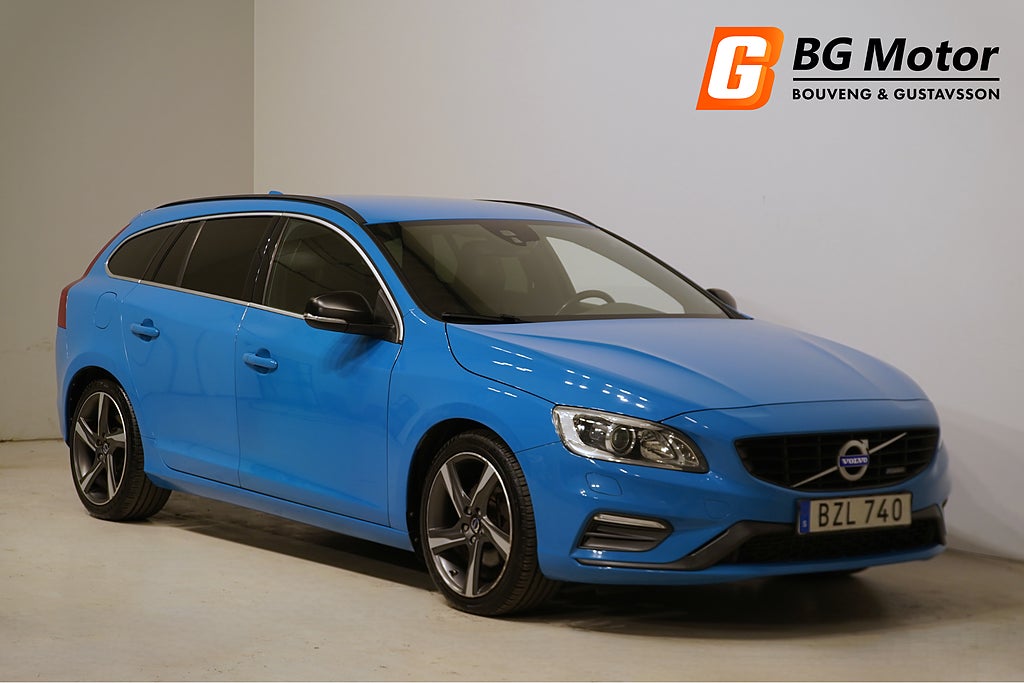 Volvo V60 D4 181HK R-Design Drag/Värmare/P-sensorer/Skinn