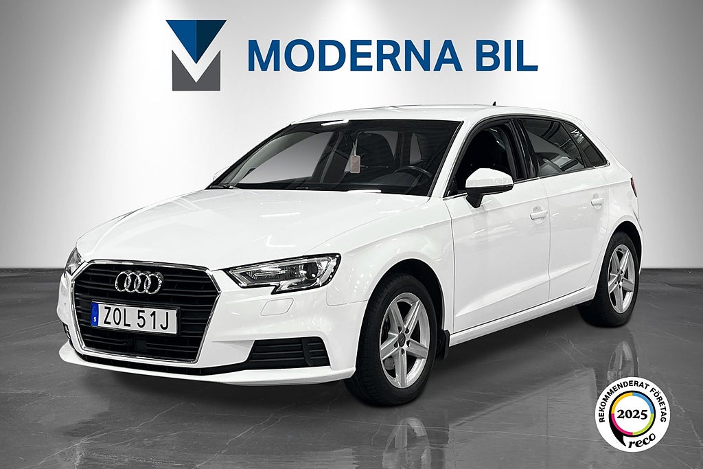 Audi A3 Sportback 35 TFSI 150hk S Tronic Adaptiv CarPlay PDC